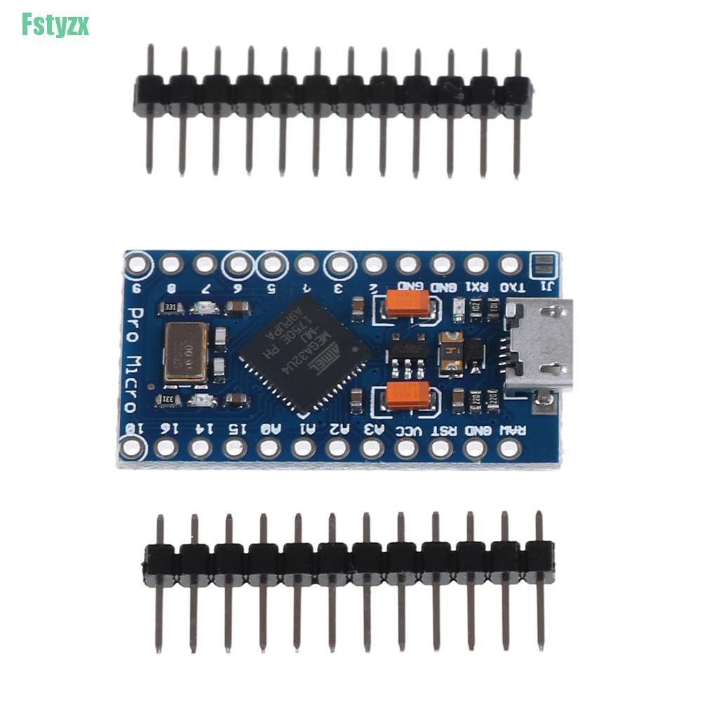 fstyzx Pro Micro ATmega32U4 5V 16MHz Replace ATmega328 Arduino Pro Mini