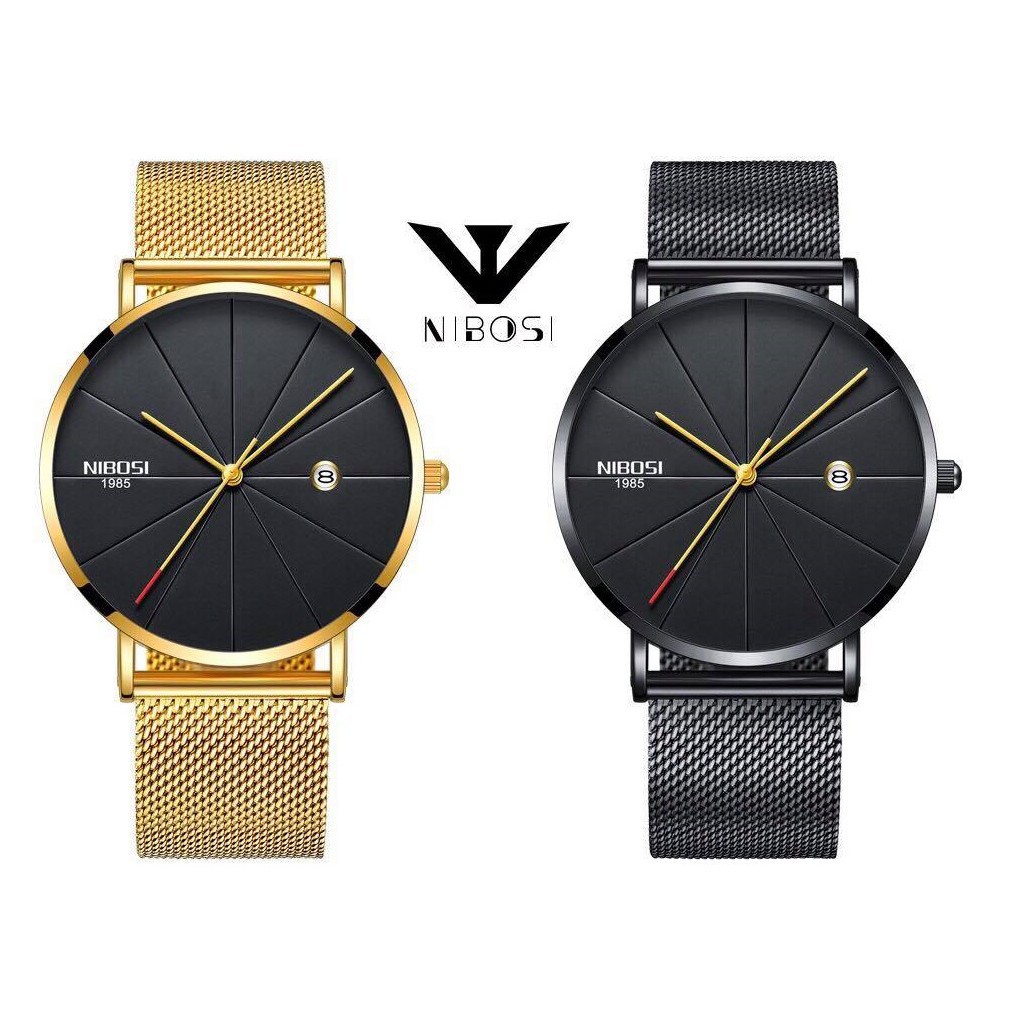 CHO XEM CHO THỬ Đồng hồ nam NIBOSI ✳️FreeShip✳️ Chống nước, Chống xước, dây lụa cao cấp | BigBuy360 - bigbuy360.vn