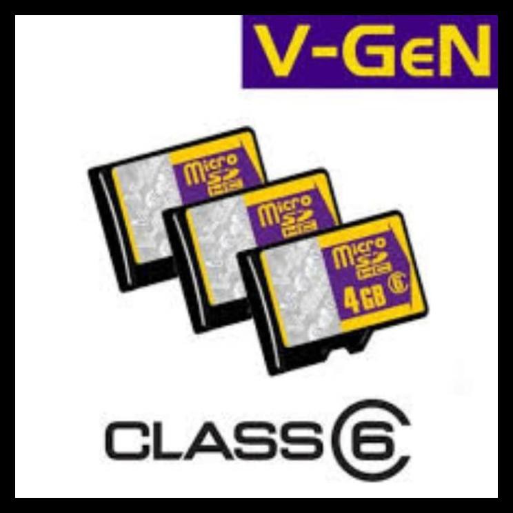 Thẻ Nhớ 4gb Class 6 48mbps V-Gen