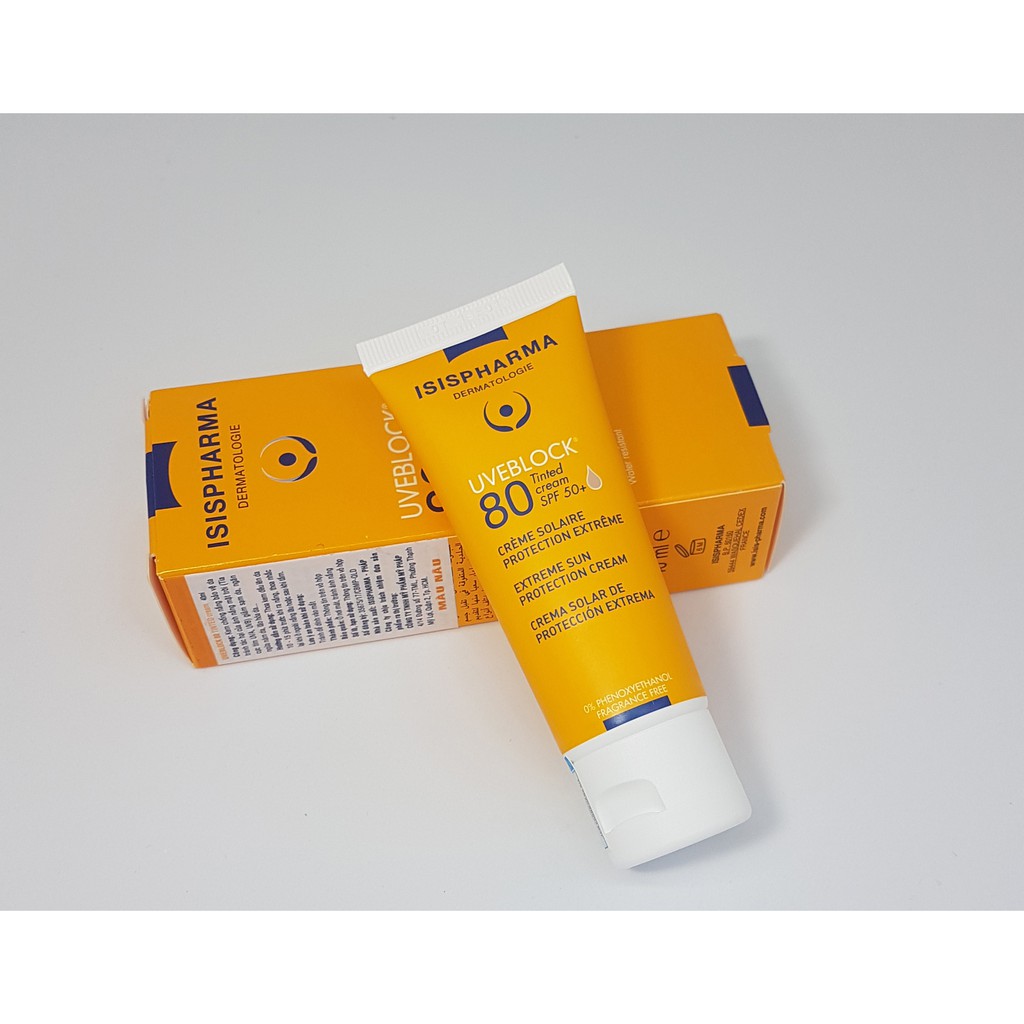 Kem chống nắng ISIS Pharma Uveblock SPF 80( Mẫu mới) | BigBuy360 - bigbuy360.vn