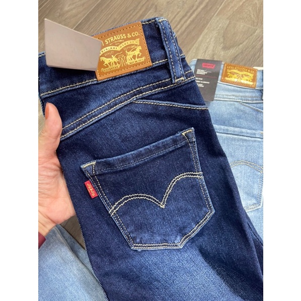 Quần jean skinny nữ lưng vừa L.e.v.i.s mid rise-hàng xuất xịn(ảnh thật)