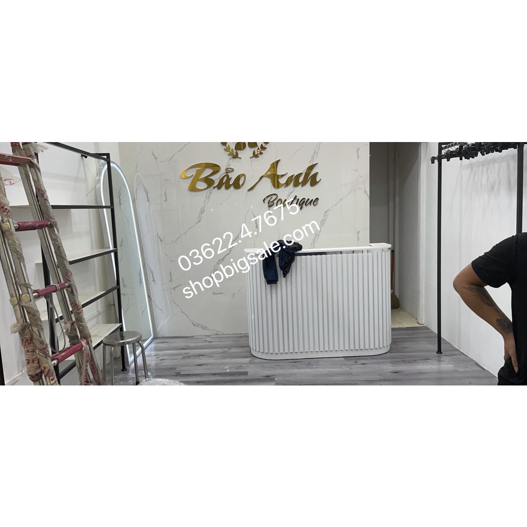 Quầy thu ngân gỗ công nghiệp - NOITHATHOMY