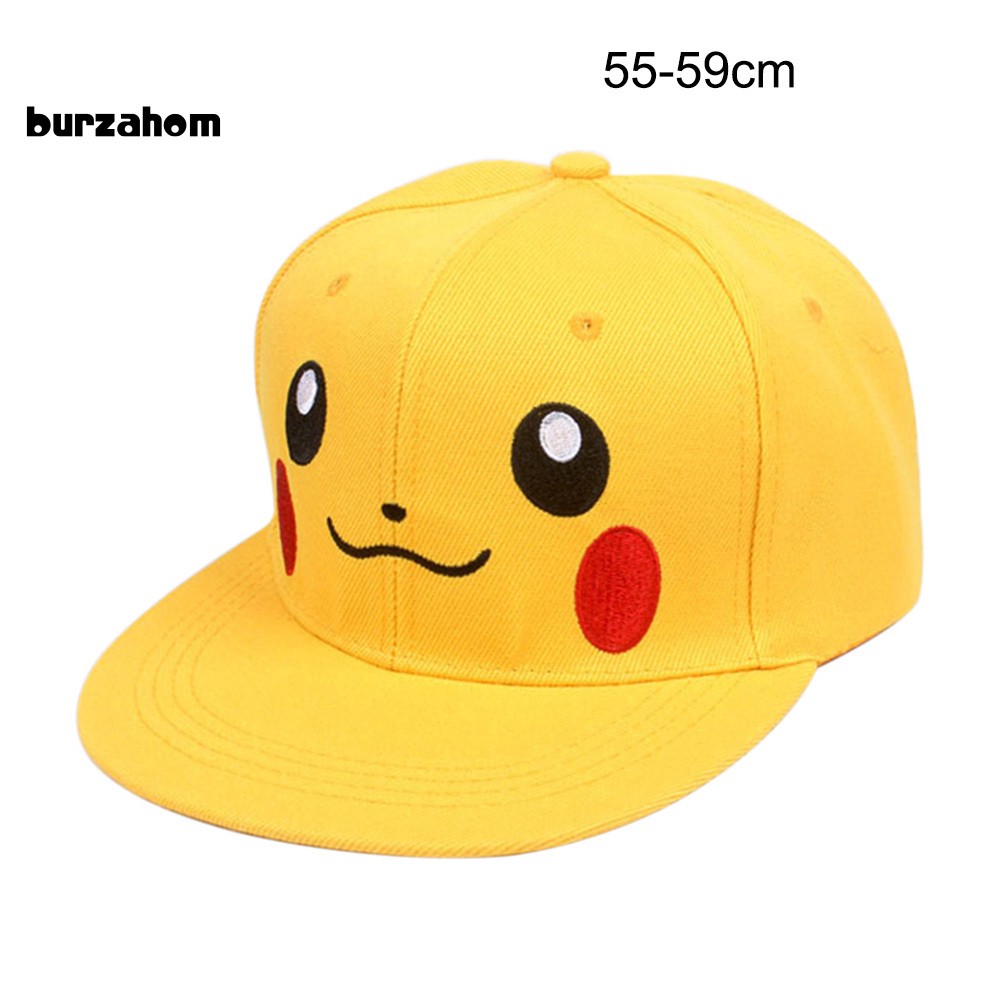 Mũ bóng chày thêu hình Pikachu đáng yêu