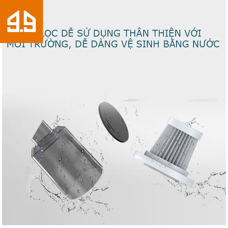 Máy hút bụi cầm tay Chigo vệ sinh oto/nhà cửa tiện lợi