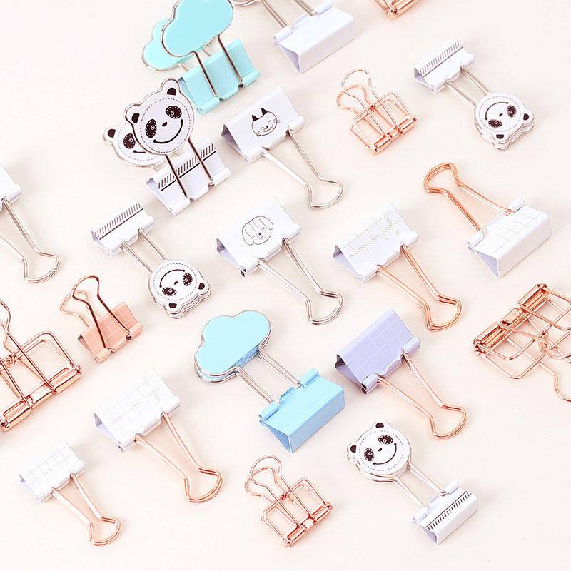 ⭐ iLado ⭐ 【Nhiều lựa chọn】 Kẹp tài liệu mini Kẹp Bướm kẹp nhựa kẹp kim loại Văn phòng phẩm mô hình đám mây hoạt hình Học Sinh kẹp giấy đồ dùng học tập Acrylic Tiện Dụng Cho Học Sinh cho trường học văn phòng dễ thương