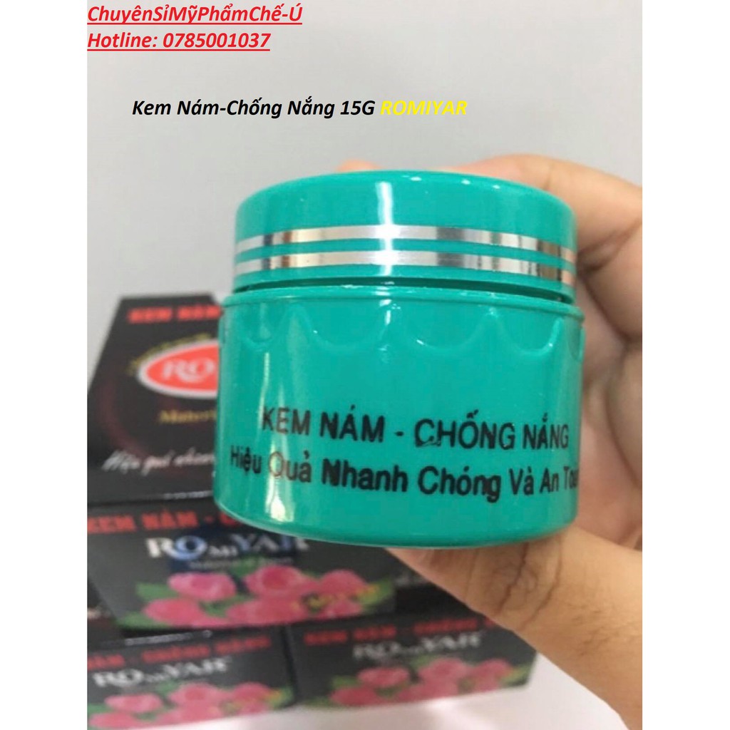 Kem Nám Xanh-Chống Nắng 15G Romiyar