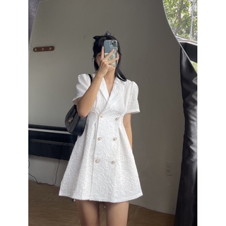 Đầm hoa gấm xoè 18again