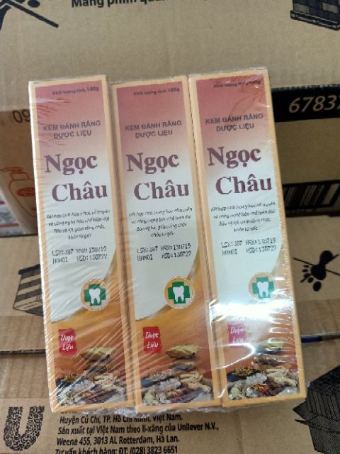 Kem Đánh răng thảo dược Ngọc Châu