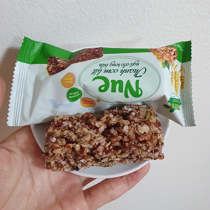GÓI 9 THANH Cơm Gạo Lứt Ngũ Cốc Chà Bông - Ngũ Cốc Rong Biển - Healthy ăn kiêng ít Calo thơm ngon