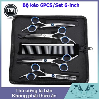 kéo cắt tỉa lông cho chó mèo Freelander Phụ kiện Long Vũ