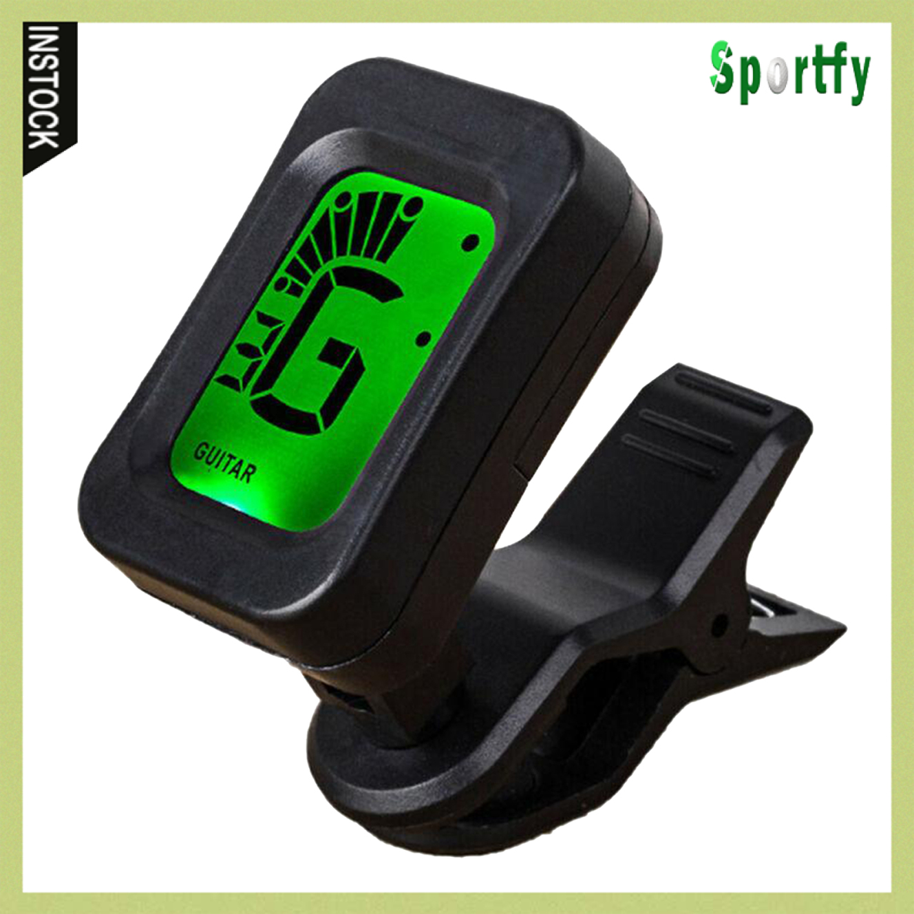 Sportfy LCD Screen Digital Tuner Acoustic Guitar Tuner Mini For Guitar Bass Ukulele