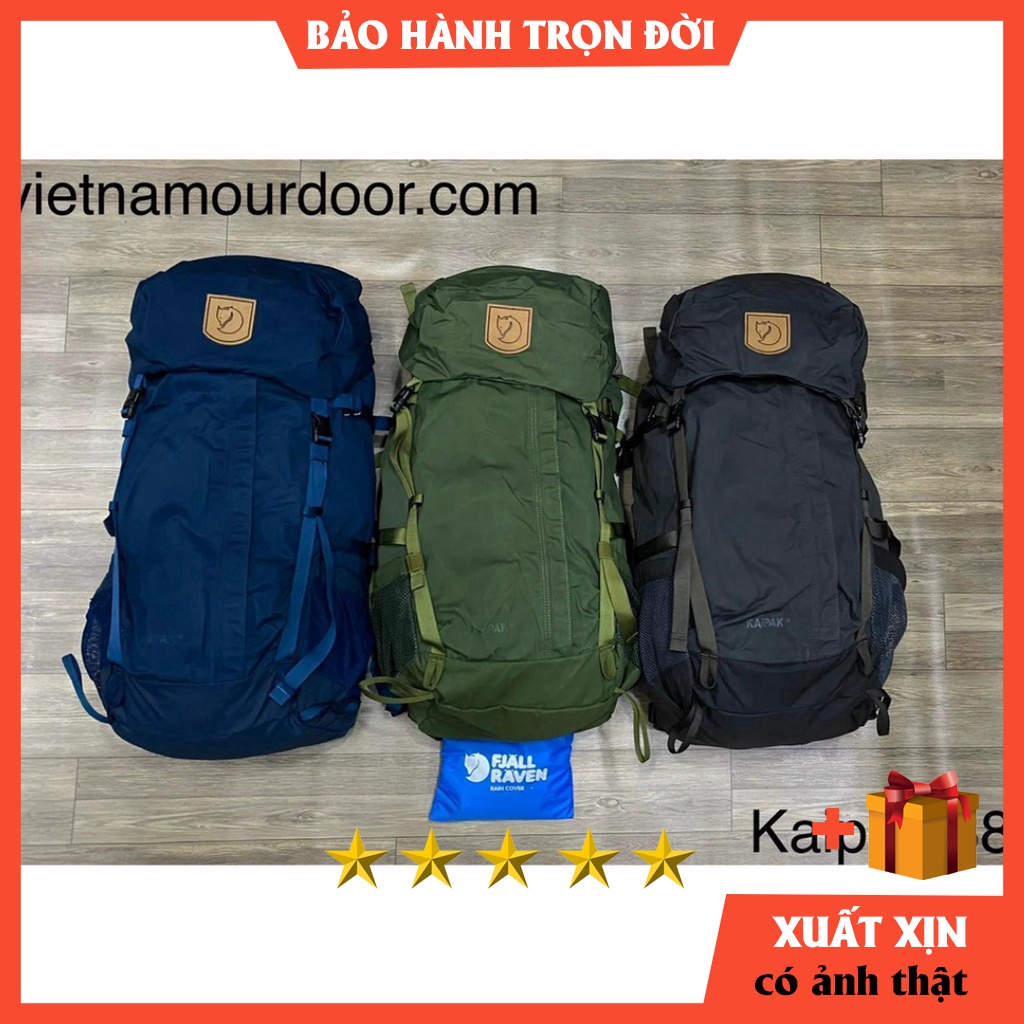 Balo Fjallraven Kaipak 38 hiking BẢO HÀNH TRỌN ĐỜI