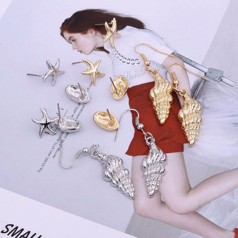 Bộ 3 Đôi Khuyên Tai Nữ Phong Cách Boho Xinh Xắn