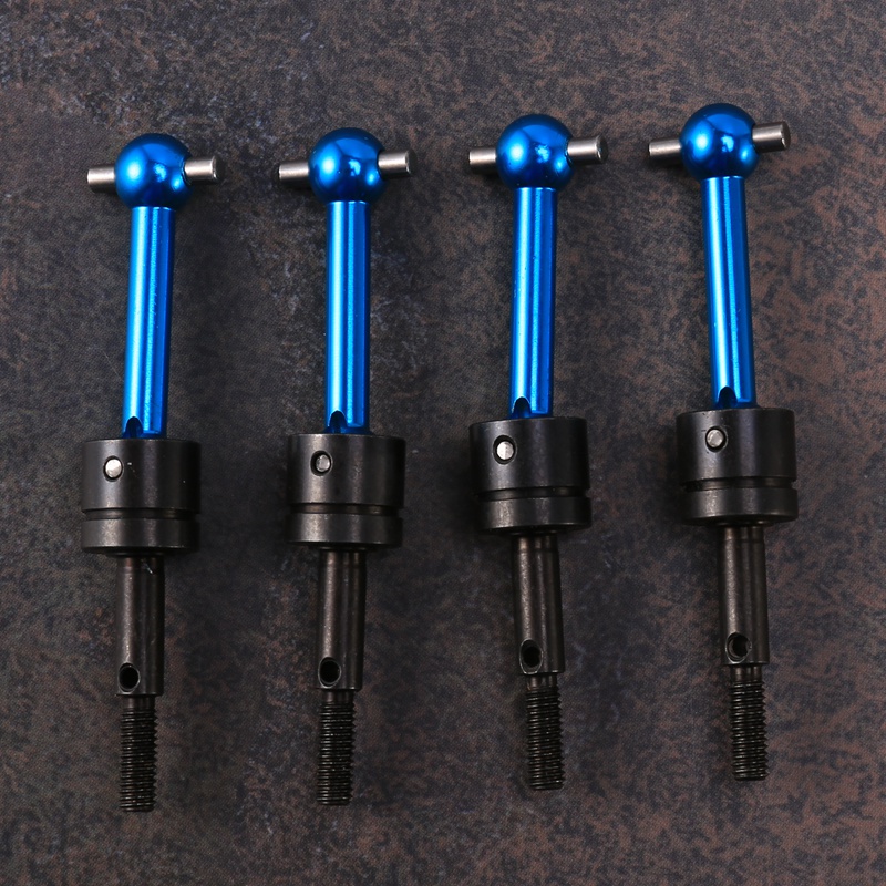 Set 4 Trục Truyền Động CVD 53792 Bằng Kim Loại Chuyên Dụng Cho Tamiya TT-01 TT01 TT-02 TT02 TA04 1 / 10 RC