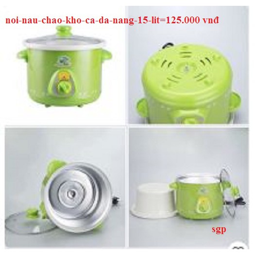 Nồi nấu cháo kho cá đa năng