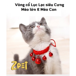 Vòng cổ nhiều chuông cho mèo