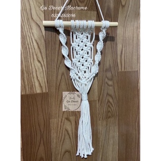 [Giá ưu đãi] Macrame Trang Trí Hoa Treo Tường
