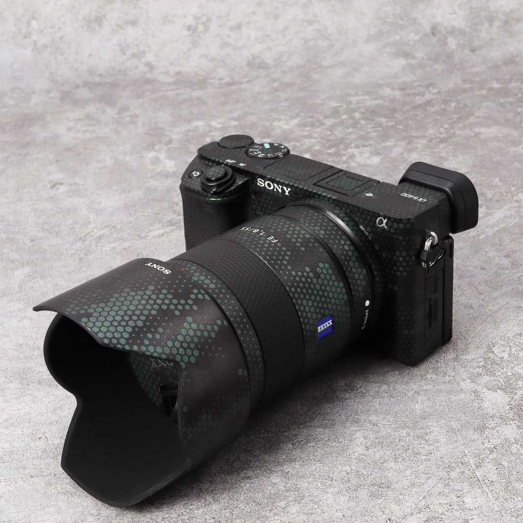 Skin 3M Cho Máy Ảnh Sony a6300,6400,6500,6600,6000,6100 -  Mẫu skin 3M vân nổi dán full máy