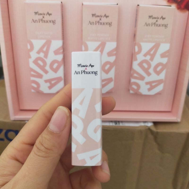 Set Son Quà Tặng Miracle Apo 3 Cây Cực đẹp