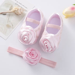 Giày ĐíNh Hoa MềM MạI Cho Bé Sơ Sinh