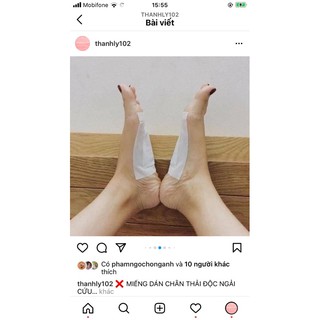 miếng dán chân 50 miếng(khách note tên ig)