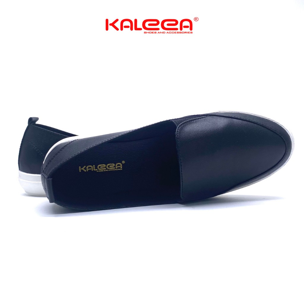 Giày Bệt Nữ Cao Cấp Moca - KALEEA Da Bò Thật Đế Bằng Dày 2.5cm Lót Giày Mềm Mũi Trơn - MO619 | BigBuy360 - bigbuy360.vn