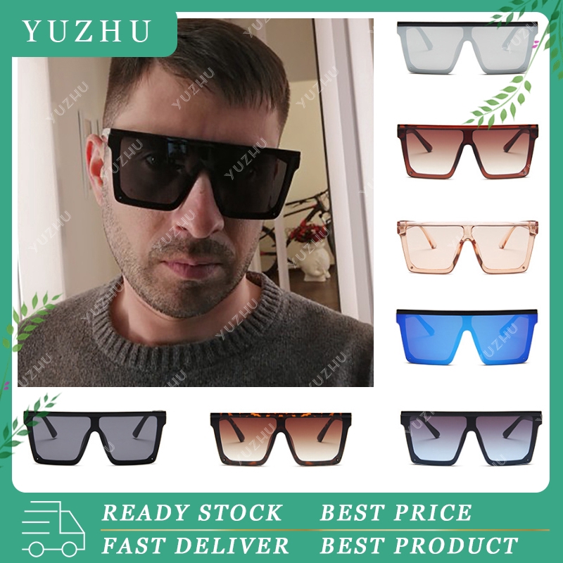 Kính Mát Gọng Vuông Chống Tia Uv Thời Trang Cho Nam Nữ