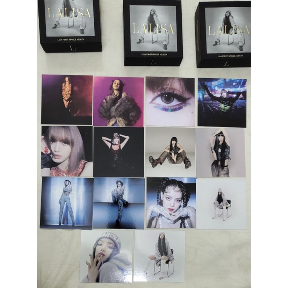 Bộ ảnh Lalisa rỗng, kit rỗng