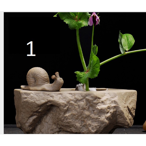 Chậu đá cuội trồng cây, trồng tiểu cảnh, bonsai