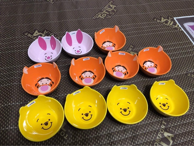Ly - chén - dĩa sứ gấu Pooh - cọp Tigger - heo Piglet ❤️