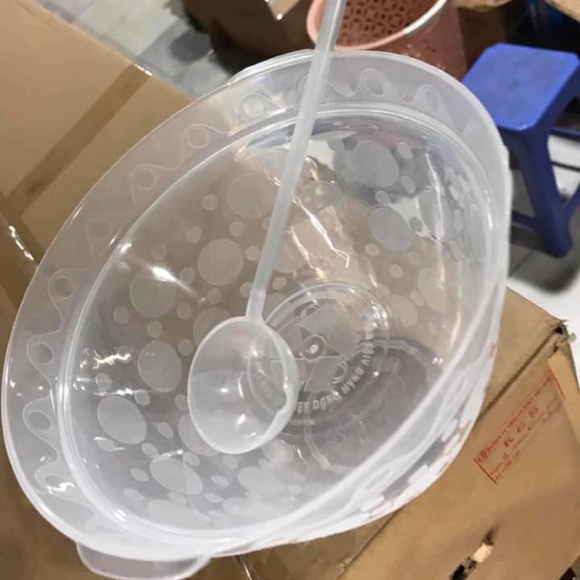 Bát ngâm đá 2 in 1 ( 1 bát để đá+ 1 thìa+ 1 bát để bia rượu )