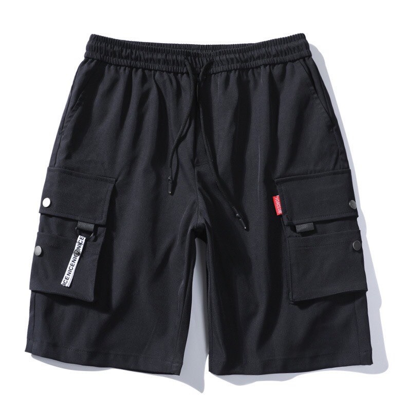 Quần short nam nam nữ Unisex kaki TINOFUN Quần đùi nam MK I dáng lửng túi hộp  có chun co giãn cho mùa hè 5 màu
