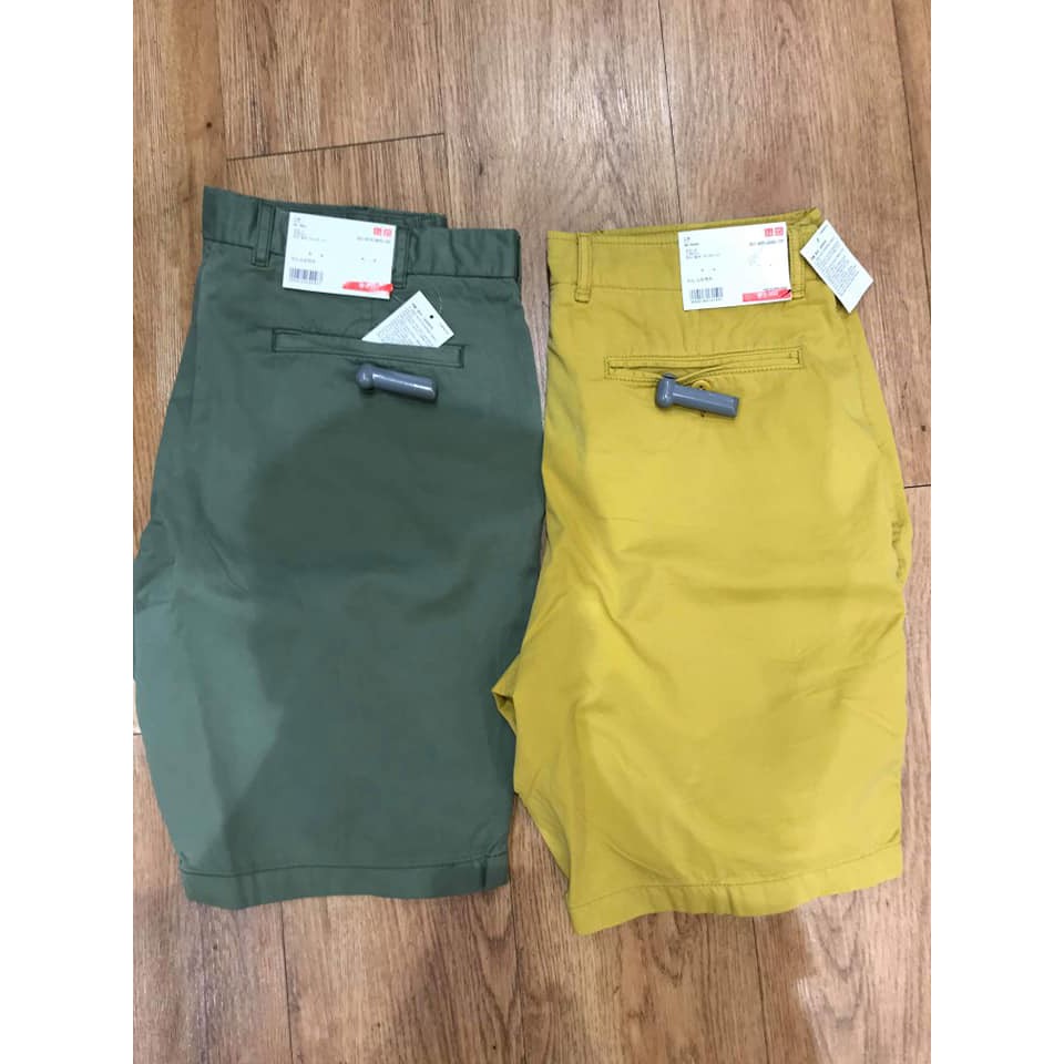 QUẦN SHORT CHINO KAKI CỦA UNI Ql0 DÀNH CHO NAM