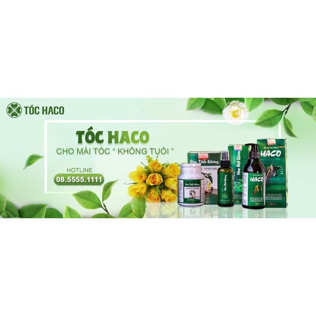 Tinh dầu Haco: Xịt tóc Mao Bạt Khang