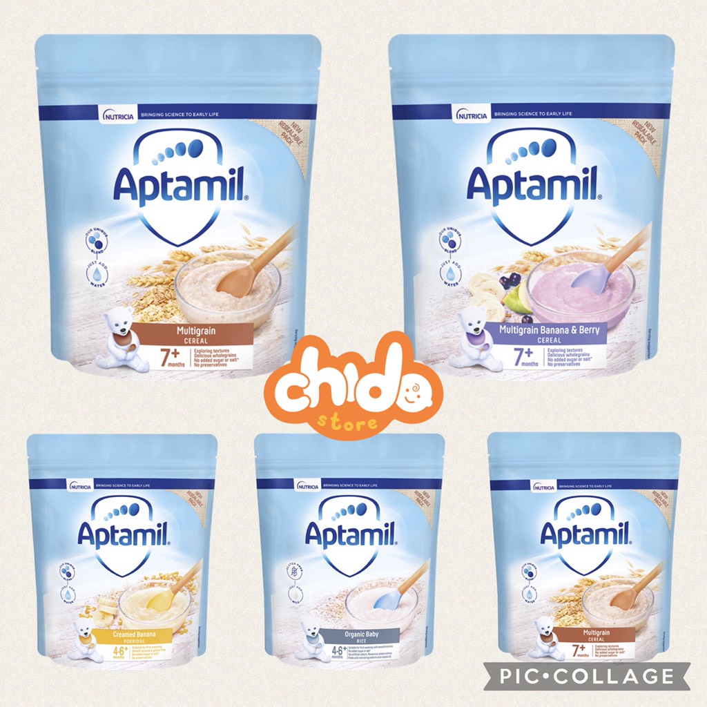 Bột ăn dặm Aptamil UK 125gr (hàng air)