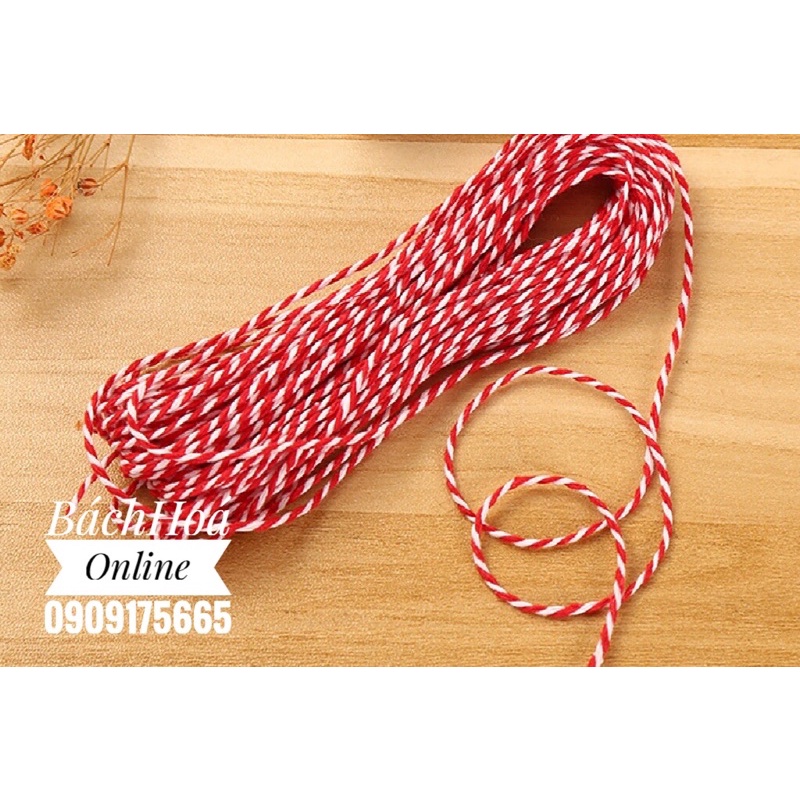 Dây thừng cotton dùng cột gói quà, trang trí