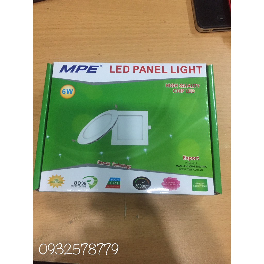 ĐÈN LED ÂM TRẦN 6W MPE