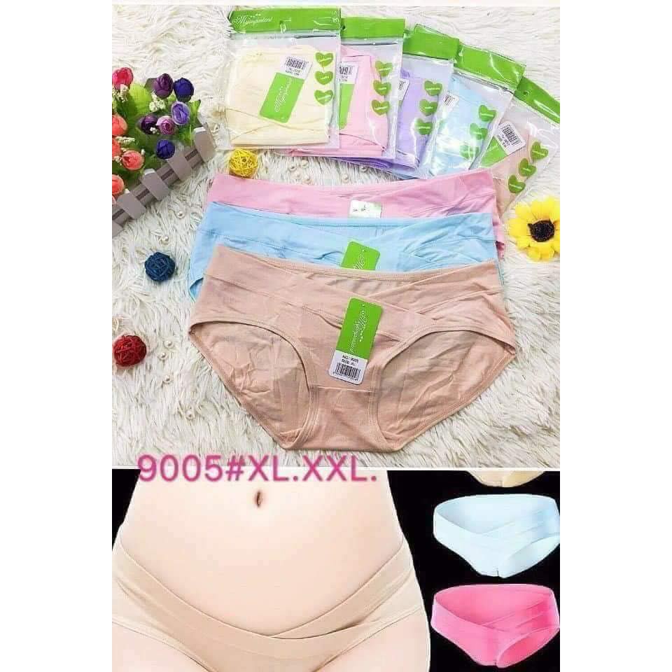 Combo 10 Quần Chip Bà Bầu - túi zip