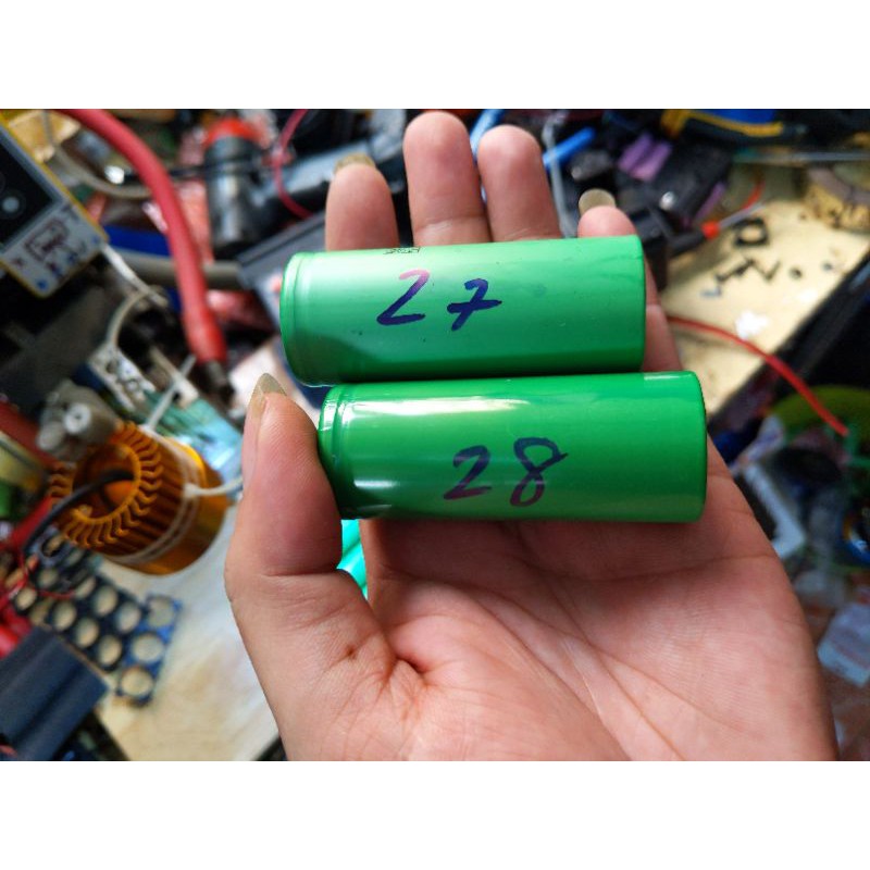 Pin sony US26650FT  3.2v lifepo4 Dòng xả 30a cũ bóc khối