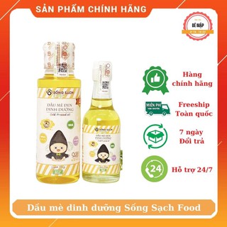 Dầu mè đen dinh dưỡng Sống Sạch Food 60ml/150ml