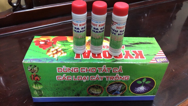 Kích thích Ra rễ cực mạnh cho Hoa Lan Root king / cây cảnh Roots new (ống 20ml)