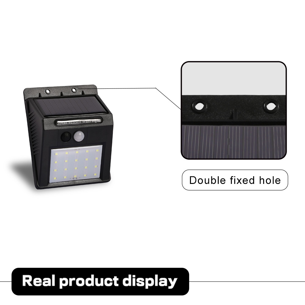 Đèn Led Cảm Biến Bật Tắt Tự Động, Sử Dụng Pin Năng Lượng Mặt Trời