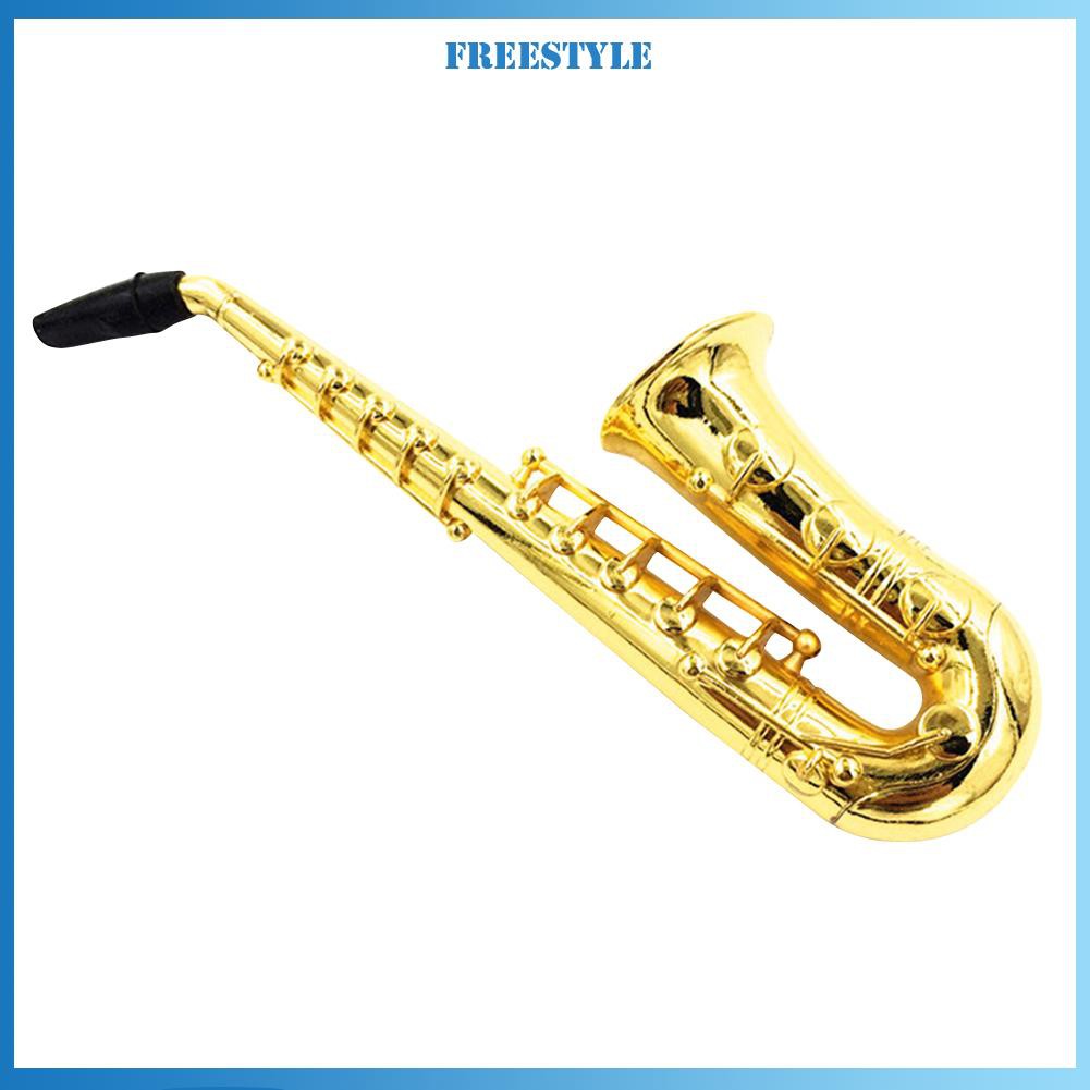 Tẩu Thuốc Lá Kim Loại Hình Kèn Saxophone Mini