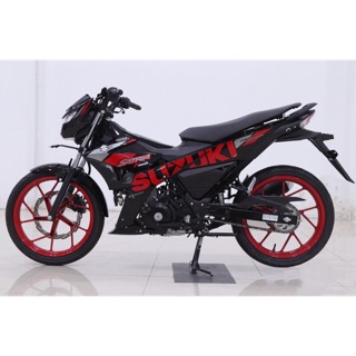 Bộ tem xe Satria 2020 màu đen bóng chính hãng