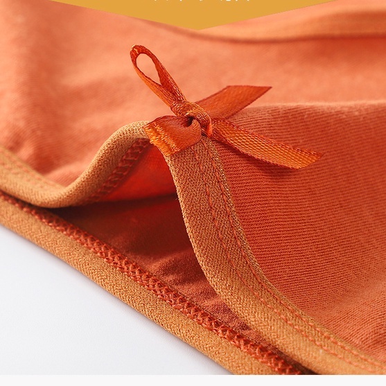 Quần lót nữ cạp vừa đính nơ, chất thun co dãn đáy may không lo bị cộm HLBOUTIQUE L05