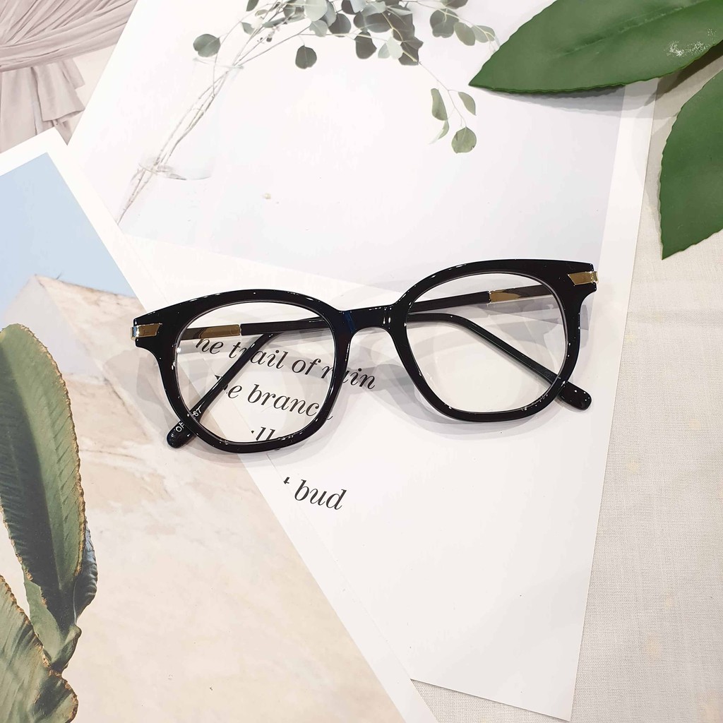 Gọng kính nhựa vuông bản dày chắc chắn Emilie eyewear phụ kiện thời trang of2431