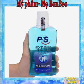 (500ml) Nước súc miệng ngừa mảng bám P/S Pro Complete