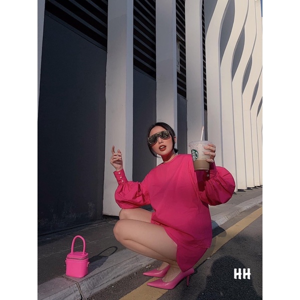 Giầy cao gót basic full màu siêu hót