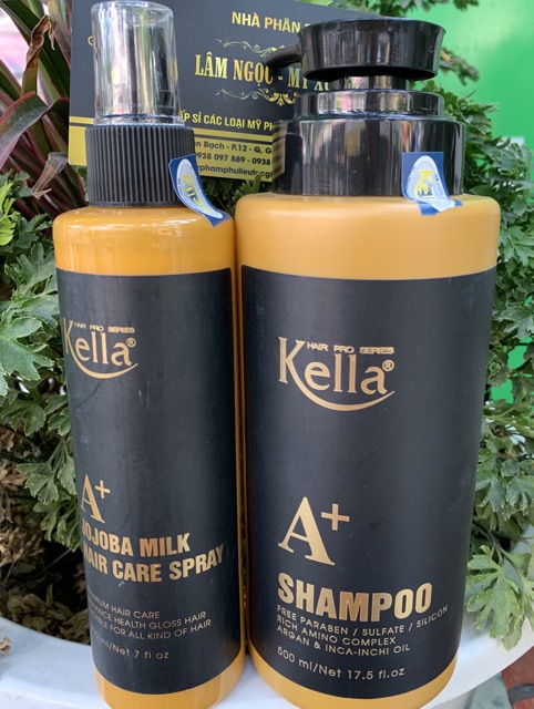 Bộ sản phẩm Kella phục hồi tóc hư
