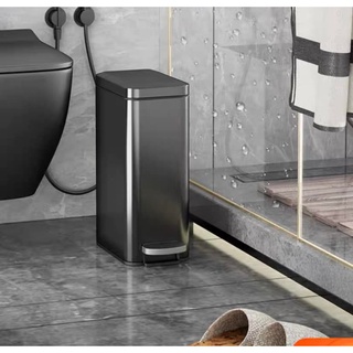 Thùng rác inox 8 lít cao cấp, Thùng rác nhà vệ sinh Thùng rác chống ăn mòn chống han rỉ